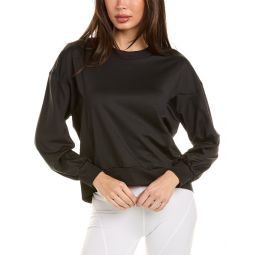 Lucky In Love Ruched Back Sweatshirt