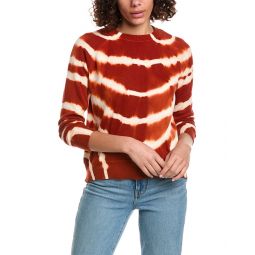 Minnie Rose Tie-Dye Cashmere-Blend Sweater