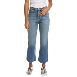 Hudson Jeans Faye Canal Ultra High-Rise Bootcut Crop Jean
