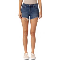 Hudson Jeans Gemma Mid-Rise Short Peony Jean