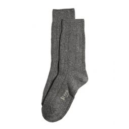 Stems Lux Cashmere & Wool-Blend Crew Sock