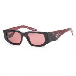 Prada Mens PR-09ZS-11F08S Fashion 54mm Black Etruscan Marble Sunglasses