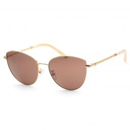 Tory Burch Womens TY6091-332673 Fashion 56mm Ivory Sunglasses