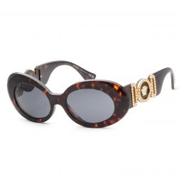 Versace Womens VE4426BU-108-87 Fashion 54mm Havana Sunglasses