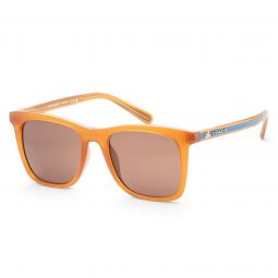 Coach Womens Fashion HC8374F-57483G-54 54mm Transparent Buttercup Sunglasses