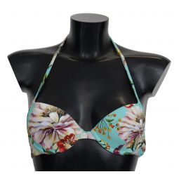 Dolce & Gabbana Floral Print Beachwear Bikini Top