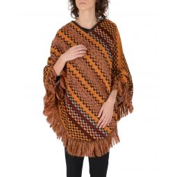 Missoni Multicolor Patterned Poncho