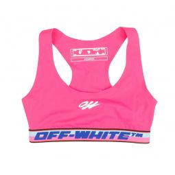 OFF-WHITE C/O VIRGIL ABLOH Pink Athleisure Sports Bra