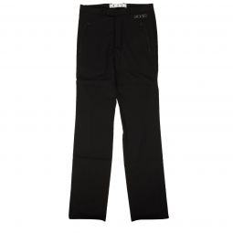 OFF-WHITE C/O VIRGIL ABLOH Black Tuxedo Zipped Clean Pants