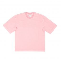 BOTTEGA VENETA Pink Cotton Short Sleeve T-Shirt