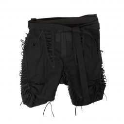 SAINT LAURENT Black Day Shorts With Laces