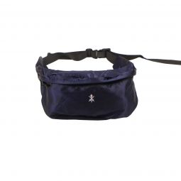 OPENING CEREMONY Navy Satin Classic Fanny Pack