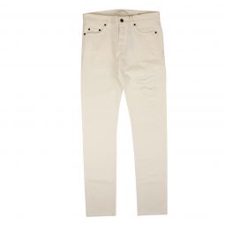 Saint Laurent White Jeans