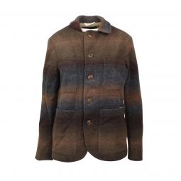Freemans Sporting Club Brown/Ombre Classic Wool Ombre Jacket