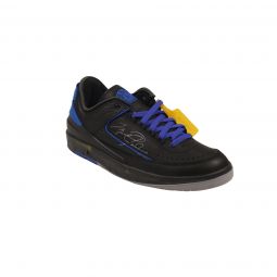 Off-White c/o Virgil Abloh Blue Grey Jordan 2 Low Sneakers