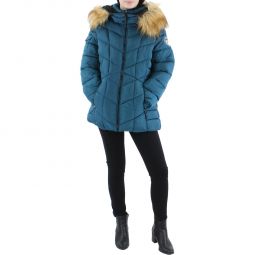 Womens Short Cold Weather Puffer Jacket