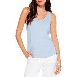 Tradewinds Womens Ribbed V-Neck Tank Top