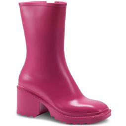 EverettP Womens Block Heel Square Toe Mid-Calf Boots
