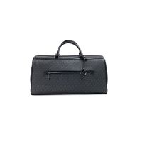 Michael Kors Black Signature Duffel Luggage Bag