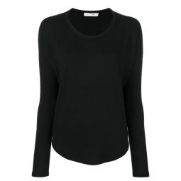Rag & Bone Womens Hudson V-Neck Pullover Long Sleeve, Black