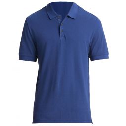 Vince Mens Pique Short Sleeve Polo, Royal Blue