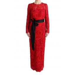 Dolce & Gabbana Floral Sheath Long Dress