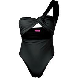 Gauge81 Womens Digos One-Piece Swimsuit, Black