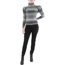 Womens Wool Blend Comfy Turtleneck Sweater