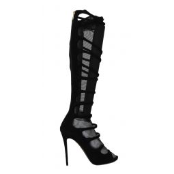 Dolce & Gabbana Elegance Redefined: Chic Knee-High Stiletto Womens Boots
