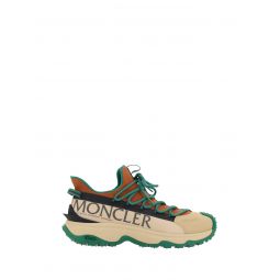 Moncler Trailgrip Lite Luxe Sneakers: Brown and Mens Beige
