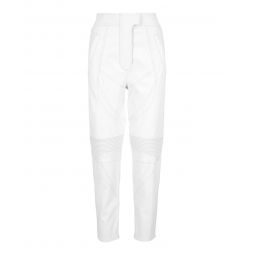Stella McCartney Womens High-Waisted Faux Leather Pants