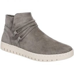 Falynn Womens Suede Lugged Sole Booties