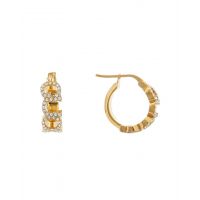 Gucci Logo Lettering Hoops