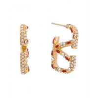 Valentino Vlogo Signature Crystals Earrings