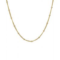 Pandora Shine 18K Over Silver Beaded Chain Necklace