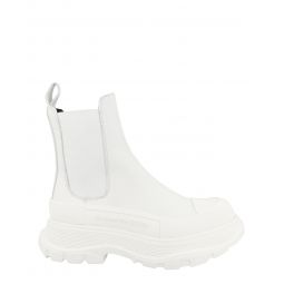 Alexander McQueen Womens Leather Ankle Boots