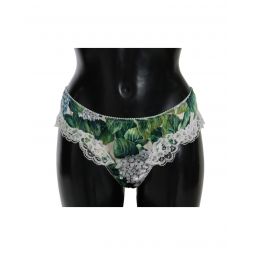 Dolce & Gabbana Lace Hydrangea Bottom Bikini
