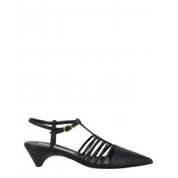 Stella McCartney Womens Cage Pointed-Toe Pumps