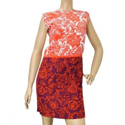 Gucci Womens Multicolor Floral Silk T Shirt Runway Dress
