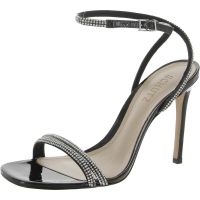 Altina Glam Womens Buckle Leather Heels