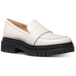 Parker Womens Slip On Leather Loafers
