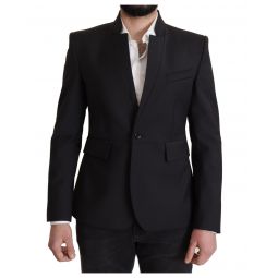 Dolce & Gabbana Stunning Wool Single Breasted Coat for