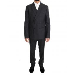 Dolce & Gabbana Double Breasted Wool Silk Suit