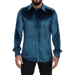Dolce & Gabbana Slim Fit Casual Shirt with Front Button Closure