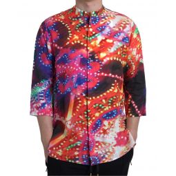 Dolce & Gabbana Luminarie Print Linen Shirt