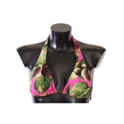 Dolce & Gabbana Floral Print Elastic Bikini Top