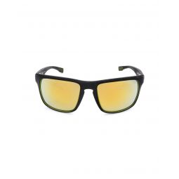 Hugo Boss Rubber Black Yellow Sunglasses