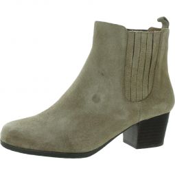 Dusty Womens Suede Pull On Chelsea Boots