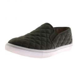 Ecntrcqt Womens Quilted Slip-On Fashion Sneakers