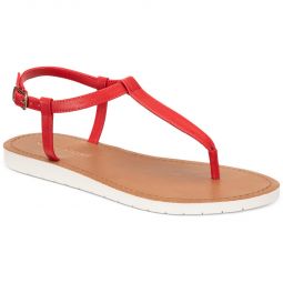 Kristi Womens Buckle Summer Thong Sandals